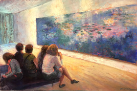 Contemplating Monet