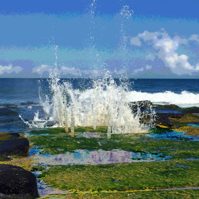 Storm Geyser, Belmar