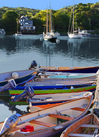 Woods Hole Boats at Dock